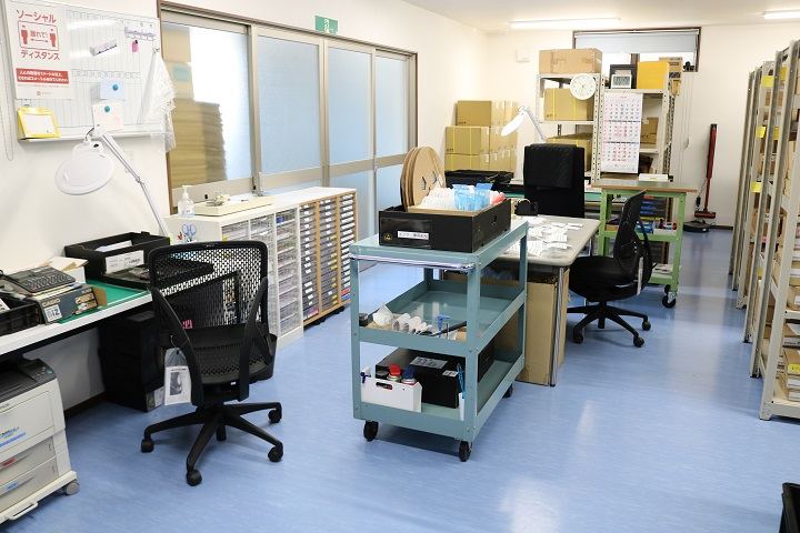 商品管理課・物流センターの様子